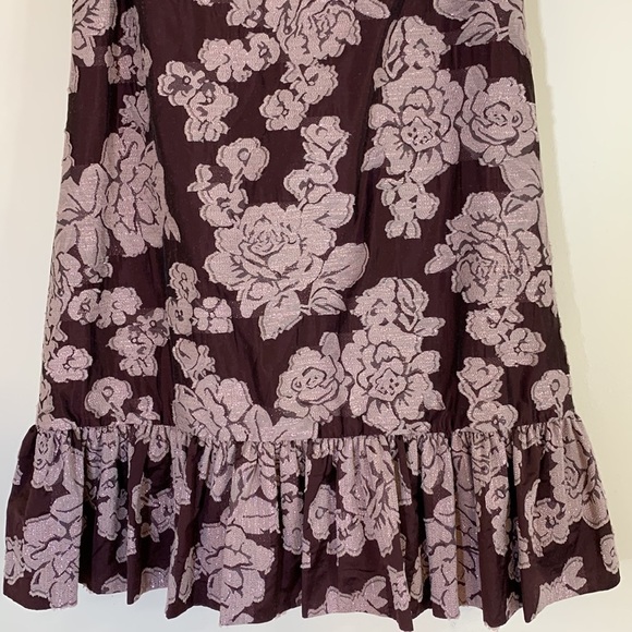Cynthia Rowley Shimmer Floral Jacquard Knit A Line Wool Blend Dress.6. NWT. $398 - Picture 5 of 12